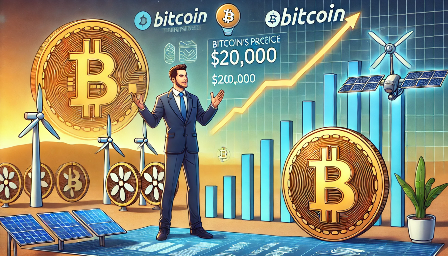 CleanSpark CEO Forecasts Bitcoin Price Surge to $200,000 in 18 Months